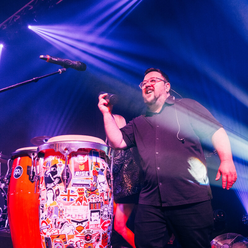 The Brotherhood performing at a wedding in Wedding Band Monmouthshire