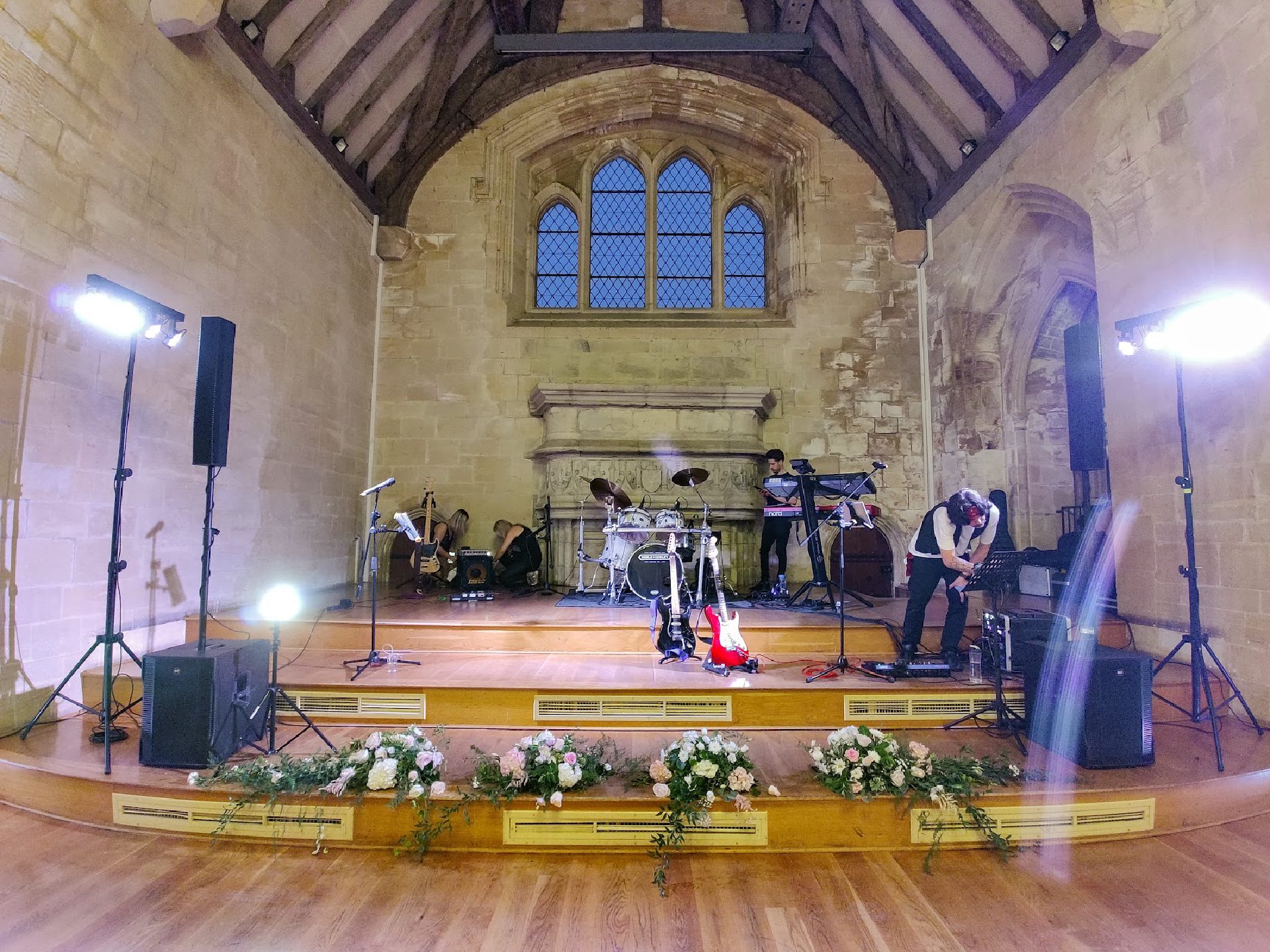 Wedding Band at St Donat's Castle | The Brotherhood