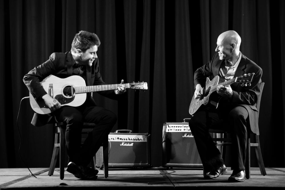 The Brotherhood band Matt Sage and Jon Lilygreen guitar duet duo music